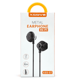 Metalen Oordopjes mini-jack Aansluiting Met Mic & Volume Control - Zwart - De beste producten voor iPhone, Samsung, Huawei en veel meer - KwaliteitLader.nl