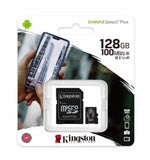 Geheugenkaart Micro SD 128GB Kingston Class 10 + Adapter - De beste producten voor iPhone, Samsung, Huawei en veel meer - KwaliteitLader.nl