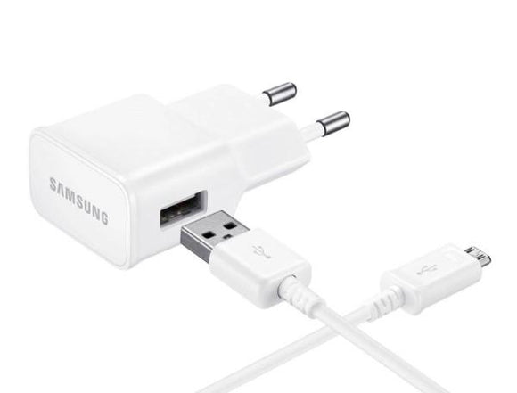Samsung Origineel Snellader Met Micro-USB Kabel Fast Charging - Wit