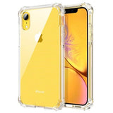 iPhone XR Hoesje - Schokbestendig - Bumper Case Anti Shock - Transparant - KwaliteitLader.nl