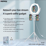 Ring Lamp LED Met Statief En Telefoonhouder - 3 Kleuren Dimbaar - Selfie Ringlight TikTok, YouTube, Make-up