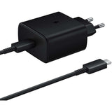 Samsung USB-C 45W Snellader Met USB-C Kabel Super Fast Charging - Zwart