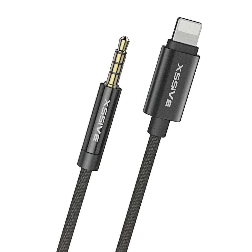 Xssive iPhone Lightning 3.5mm Audio Kabel - 1.2 meter - KwaliteitLader.nl
