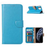 iPhone 11 Pro Boekhoesje Met Pasvakjes Bookcase - Blauw