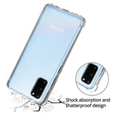 Samsung S20 Hoesje - Schokbestendig - Bumper Case Anti Shock - Transparant - KwaliteitLader.nl