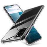 Samsung S20 Plus Hoesje - Schokbestendig - Bumper Case Anti Shock - Transparant - KwaliteitLader.nl