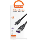 USB-C 5A Super Charging Oplaadkabel 1.2 meter - De beste producten voor iPhone, Samsung, Huawei en veel meer - KwaliteitLader.nl